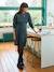 Robe courte en tricot avec laine grossesse anthracite - vertbaudet enfant 