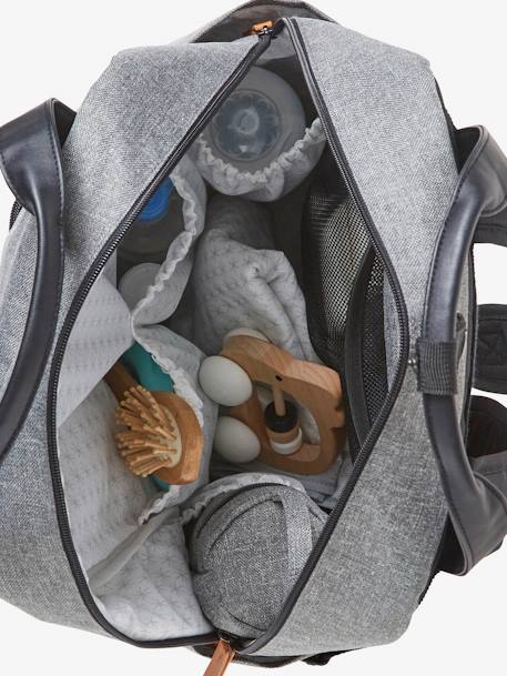 Luiertas rugzak vertbaudet Grijs gechineerd - vertbaudet enfant 