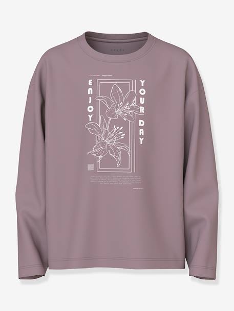 Fille-T-shirt, sous-pull-Coton bio fille robe légère