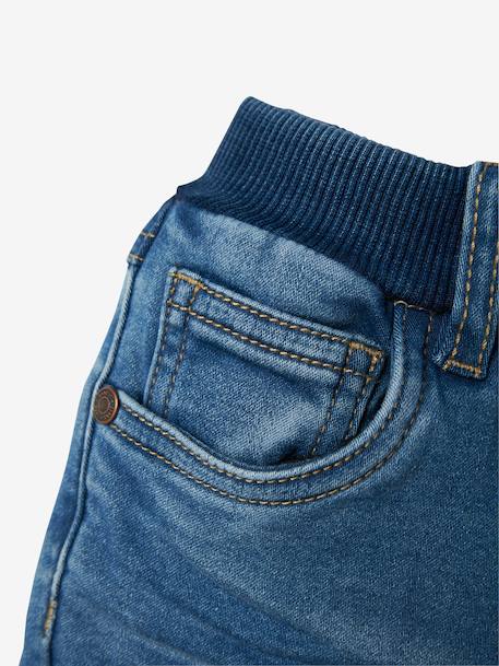 Jongenskleding blauwzwart denim+jeansblauw - vertbaudet enfant 