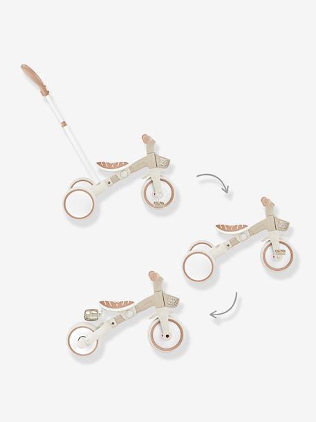 Loopwagen Learning Trike - Driewieler 2 in 1 - GLOBBER olijf+taupe - vertbaudet enfant 