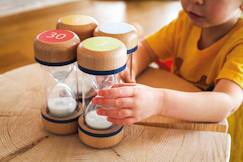 Speelgoed-Educatief speelgoed-Lezen, schrijven, rekenen en klokkijken-Essentiële houten benodigdheden / toebehoren 