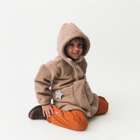 Manteau en polaire Teddy MATCAYKAS Enfants MINI A TURE beige - vertbaudet enfant 