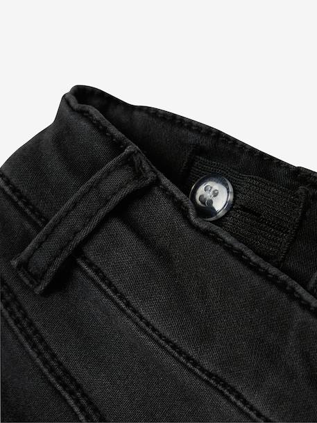 Vêtement fille nan bleu jean+denim black - vertbaudet enfant 