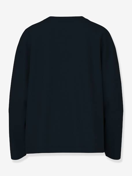 Coton bio fille robe légère blanc+bleu glacier+mauve+noir - vertbaudet enfant 