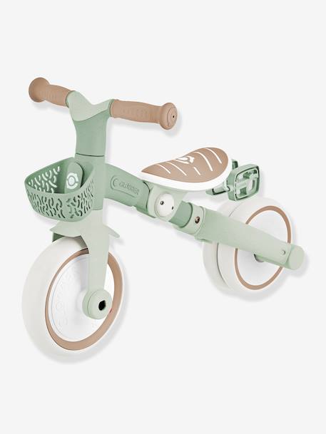Porteur Learning Trike - Tricycle 3 en 1 - olive+taupe - vertbaudet enfant 