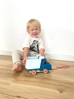-Houten trekvoertuig voor baby's KIPPLASTER van SMALL FOOT®
