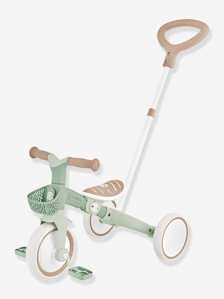 Loopwagen Learning Trike - Driewieler 2 in 1 - GLOBBER olijf+taupe - vertbaudet enfant 