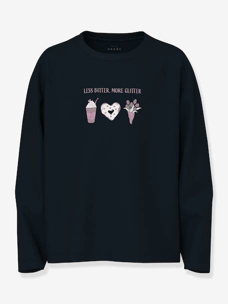 Fille-T-shirt, sous-pull-Coton bio fille robe légère