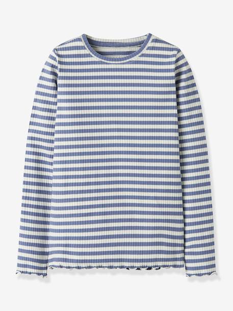 Fille-T-shirt, sous-pull-Body coton fille