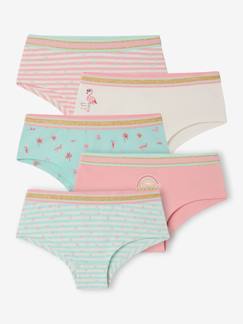 Meisje-Ondergoed-Set van 5 shorties voor meisjes Oeko-Tex®