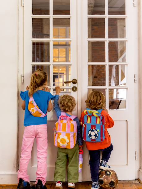 Rugzak voor jongens FUSSBALL DIE SPIEGELBURG meerkleurig - vertbaudet enfant 