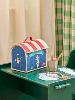 Slaapkamer en Opbergoplossingen-Opbergmeubel-Doos, opbergbak-Rotan tas voor kinderen CIRCUS RICE van raffia 