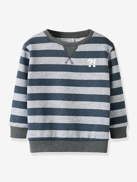 Jongenskleding gemêleerd grijs+roodkleurig - vertbaudet enfant 