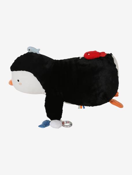 Grande peluche d'activités pingouin BANQUISE blanc - vertbaudet enfant 