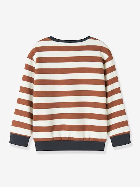 Vêtement garçon gris chiné+roux - vertbaudet enfant 