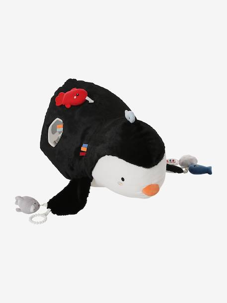 Grande peluche d'activités pingouin BANQUISE blanc - vertbaudet enfant 