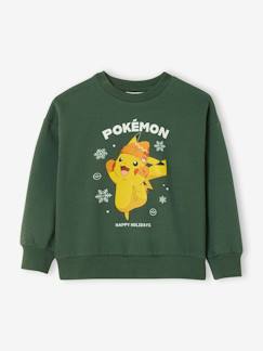Garçon-Pull, gilet, sweat-Sweat noël Pokémon garçon coton