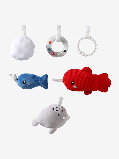 Grande peluche d'activités pingouin BANQUISE blanc - vertbaudet enfant 