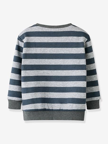 Vêtement garçon gris chiné+roux - vertbaudet enfant 