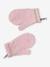Coffret Noël fille bonnet + snood + moufles/gants rose poudré - vertbaudet enfant 