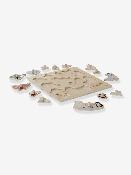 Puzzle boutons BANQUISE en bois FSC® bois - vertbaudet enfant 