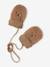 Kerstset muts teddybeer, snood en wanten baby pecannoot - vertbaudet enfant 