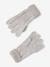 Coffret Noël fille bonnet + snood + moufles/gants beige chiné - vertbaudet enfant 