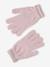 Coffret Noël fille bonnet + snood + moufles/gants rose poudré - vertbaudet enfant 