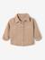 Surchemise bébé manches longues en twill chaud noix de pécan - vertbaudet enfant 
