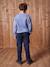 Jean droit doublé facile à enfiler garçon denim blue black - vertbaudet enfant 