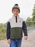 Fleece sweater voor jongens met lange mouwen groen - vertbaudet enfant 