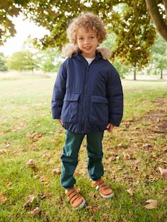 Jongens-Mantel, jas-Parka sweater met capuchon voor jongens