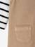 Set t-shirt + jumpsuit met strepen pecannoot - vertbaudet enfant 