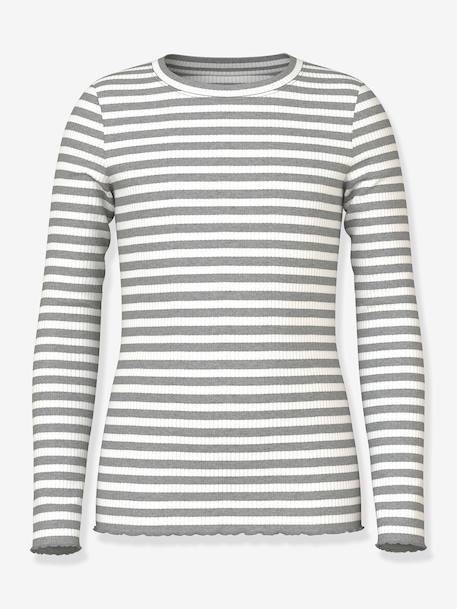 Fille-T-shirt, sous-pull-Body coton fille