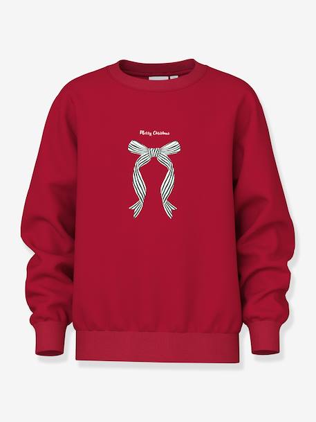 Fille-Pull, gilet, sweat-Sweat de Noël
