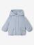 Donsjack voor baby met capuchon en fleecevoering ijsblauw - vertbaudet enfant 