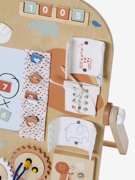 Planche d'apprentissage multi activités en bois FSC® bois - vertbaudet enfant 