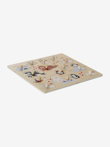 Puzzle boutons BANQUISE en bois FSC® bois - vertbaudet enfant 