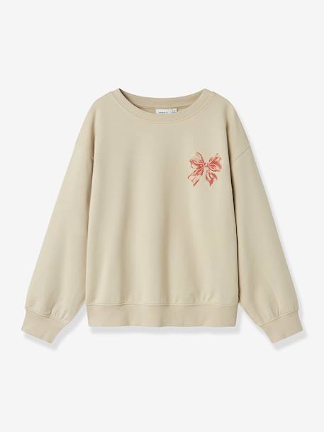 Vêtement coton fille beige+rose bonbon - vertbaudet enfant 