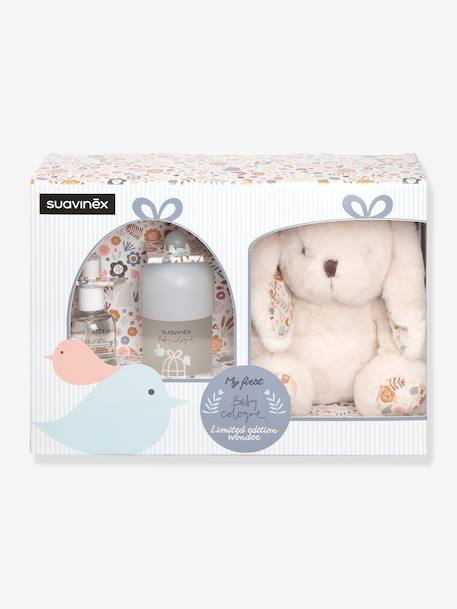 Set Baby eau de cologne Sense + konijn knuffel SUAVINEX wit - vertbaudet enfant 