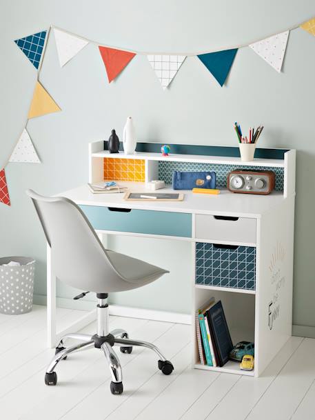 Bureau enfant FUNNY bleu - vertbaudet enfant 
