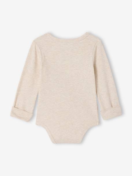 Lot de 5 bodies naissance évolutifs écru - vertbaudet enfant 