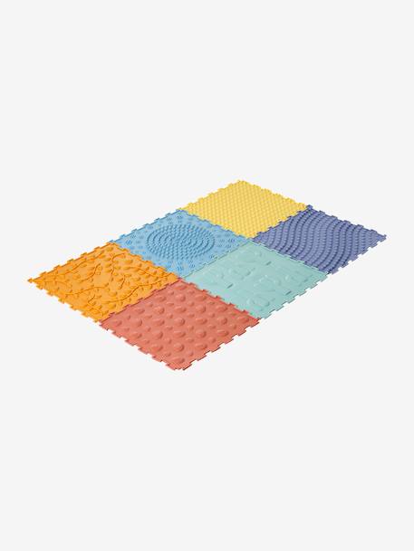 Sensorische tegelmat van silicone meerkleurig - vertbaudet enfant 
