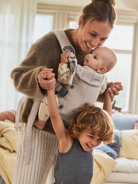 BABYBJORN Harmony draagzak geweven gemêleerd beige - vertbaudet enfant 