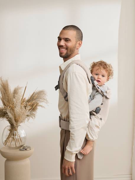 BABYBJORN Harmony draagzak geweven gemêleerd beige - vertbaudet enfant 