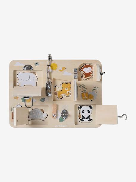 Vergrendelingsbord 2-in-1 van FSC®-hout hout - vertbaudet enfant 