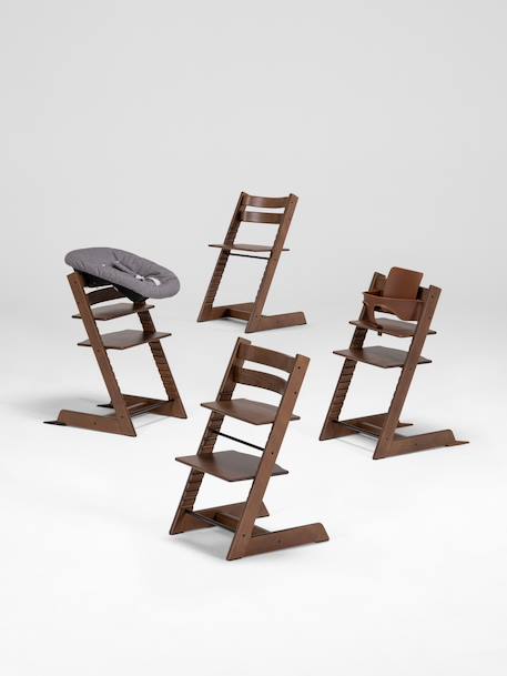 Hoge stoel Tripp Trapp STOKKE BLEACHED+donkerbruin+ecru+grijs+groen+NATUURLIJK+ONWEER GRIJS+WIT+zachtpaars+ZWART - vertbaudet enfant 