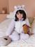 Surpyjama fille sherpa Kawaii lilas - vertbaudet enfant 