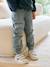 Pantalon garçon jogger facile à enfiler anthracite+bleu grisé+caramel - vertbaudet enfant 